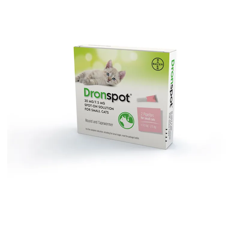 Dronspot Spot On Wormer for Cats - WEB EXCLUSIVE